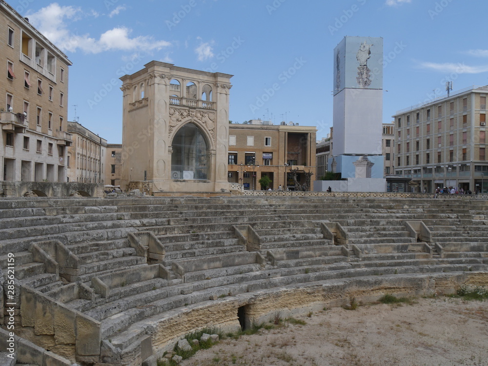Lecce –   Sedile palace. It was the ancient seat of the Town Hall and it is situated in St Oronzo Square of Lecce.