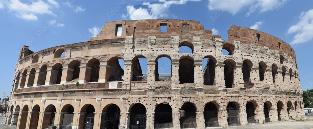 Coliseo de Roma, en Roma Italia