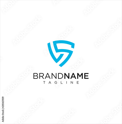 Free Download Shield Logo Line Art Icon Design Vector guard Simple security  - GFXLoad