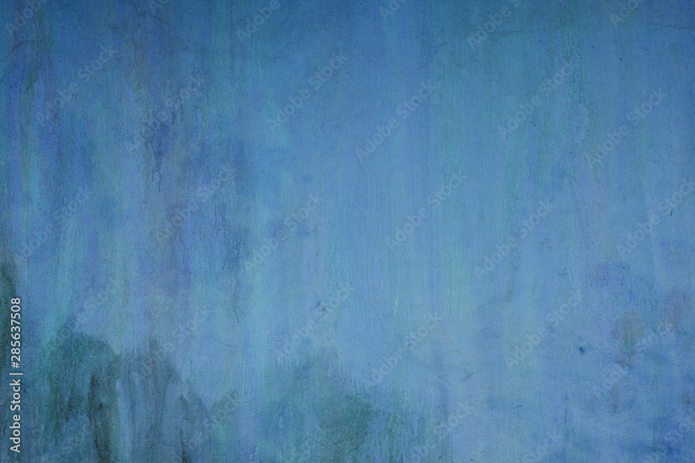 Obraz premium grunge blue wall background