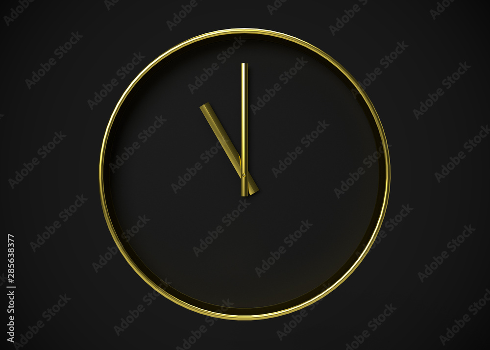 Clock 11 O’Clock Time 3D Render Clock 11 O’Clock Time 3D Render
