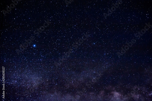 milky way galaxy with starry night sky as background