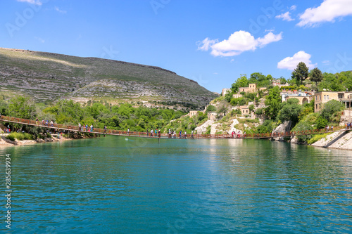 view of halfeti boat tour - gaziantep turkey