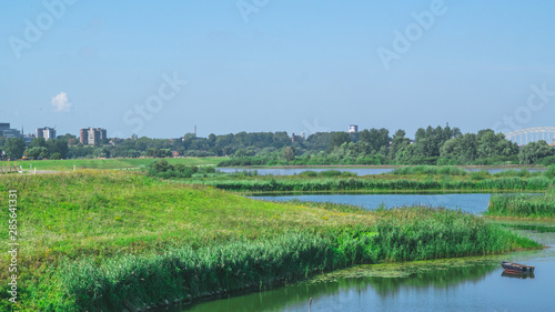 The Old Waal in The Ooijpolder