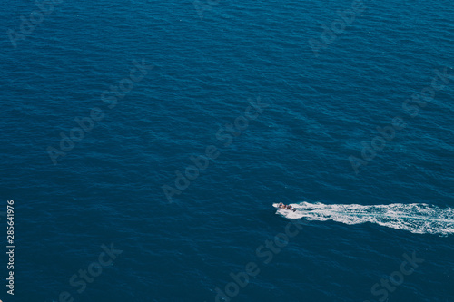 boat in the sea © pavelkor