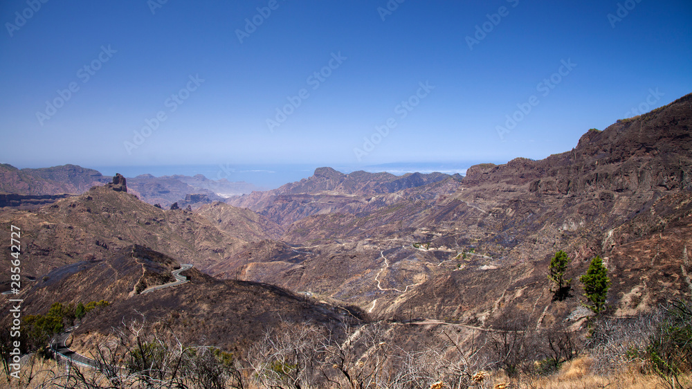 Gran Canaria after wild fire