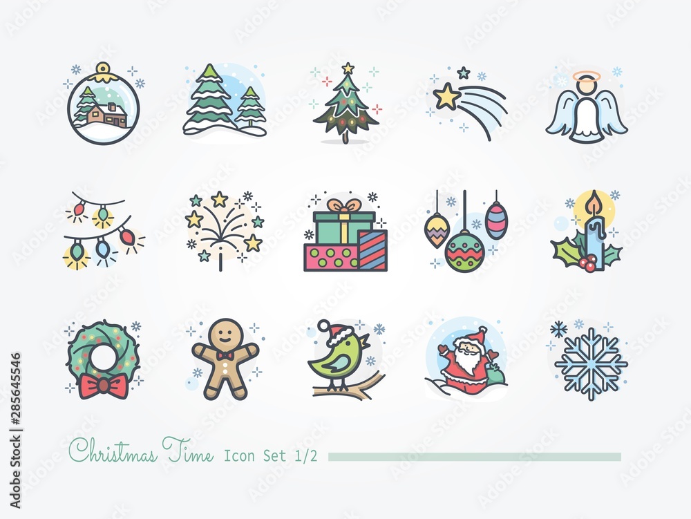 Christmas Time icon collection