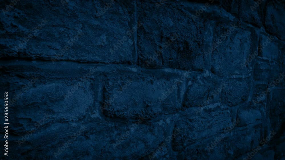 Passing House Wall At Night