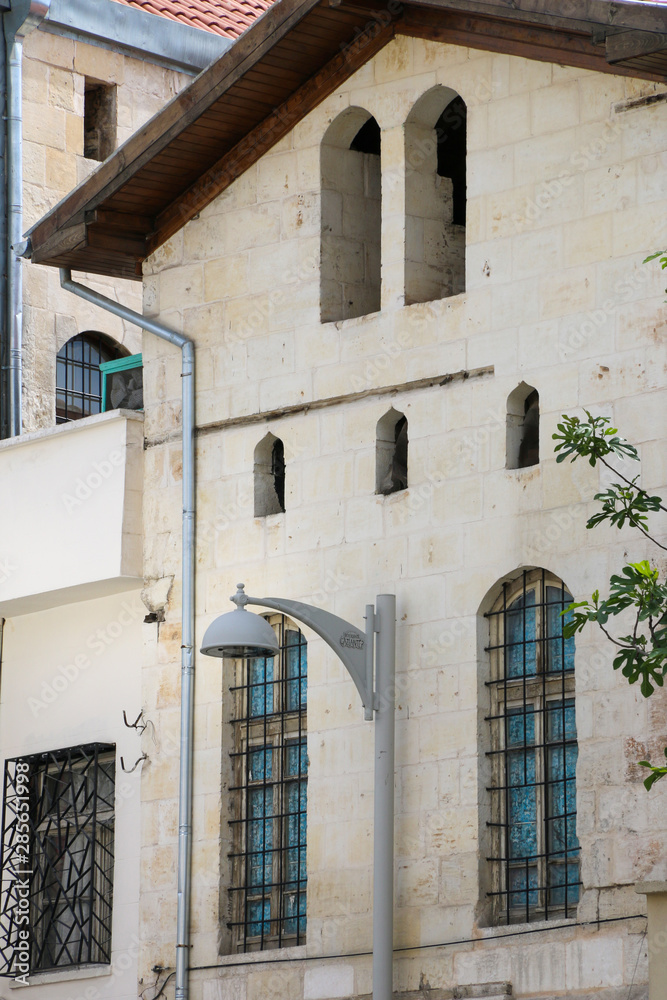Antep old town wall door and window Antep old town wall door and window