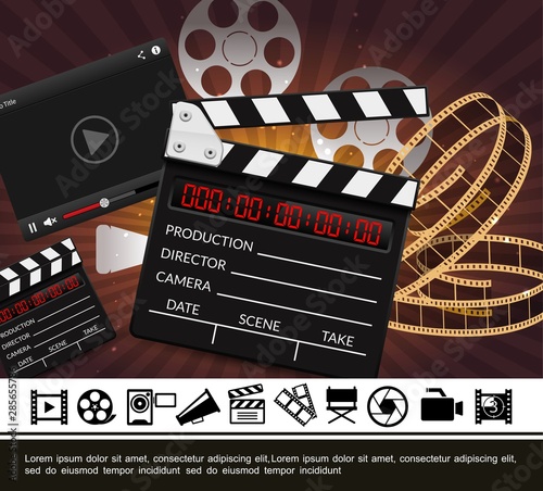 Colorful Cinema Template