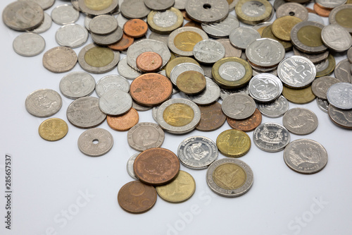 pile of coins