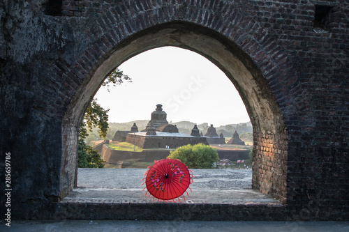 Beautiful Rakhine State, Mrauk U, Myanmar. photo