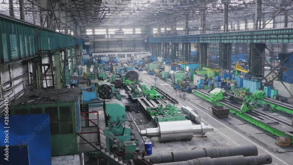 Workshop for preparing rolls. Machining of machine parts. Rolling forming rolls metal works on manufacture of pipes. Rolling mill machine for rolling steel sheet. Workshop for preparing rolls. Machining of machine parts. Rolling forming rolls metal works on manufacture of pipes. Rolling mill machine for rolling steel sheet.