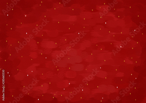 Chinese new year festival style in red background with gold  glitter.