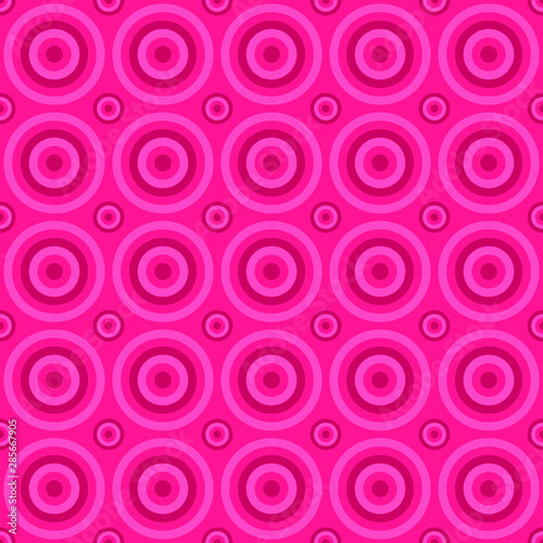 Simple repeating pattern - vector circle design background