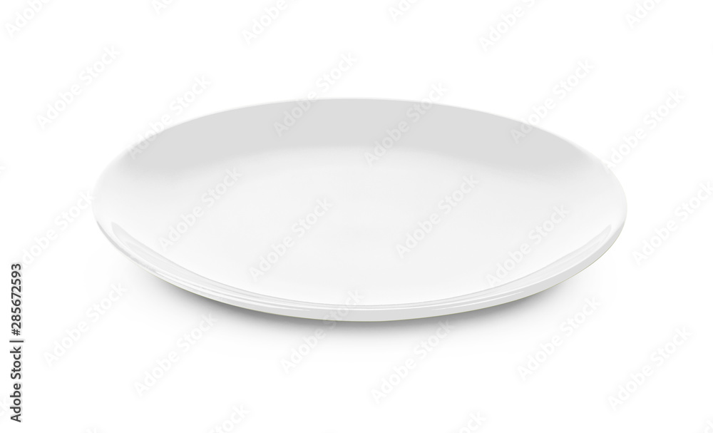 plate isolated on white background