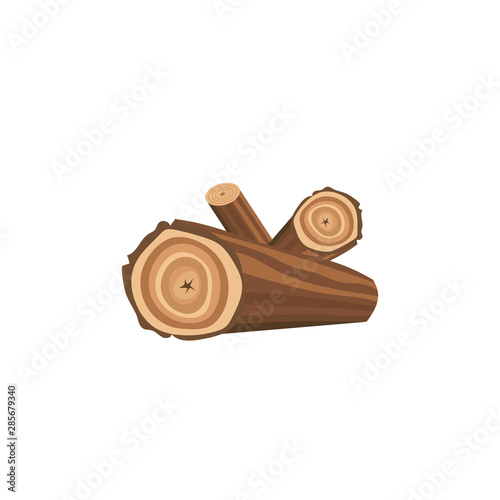 A bunch of big logs of firewood.