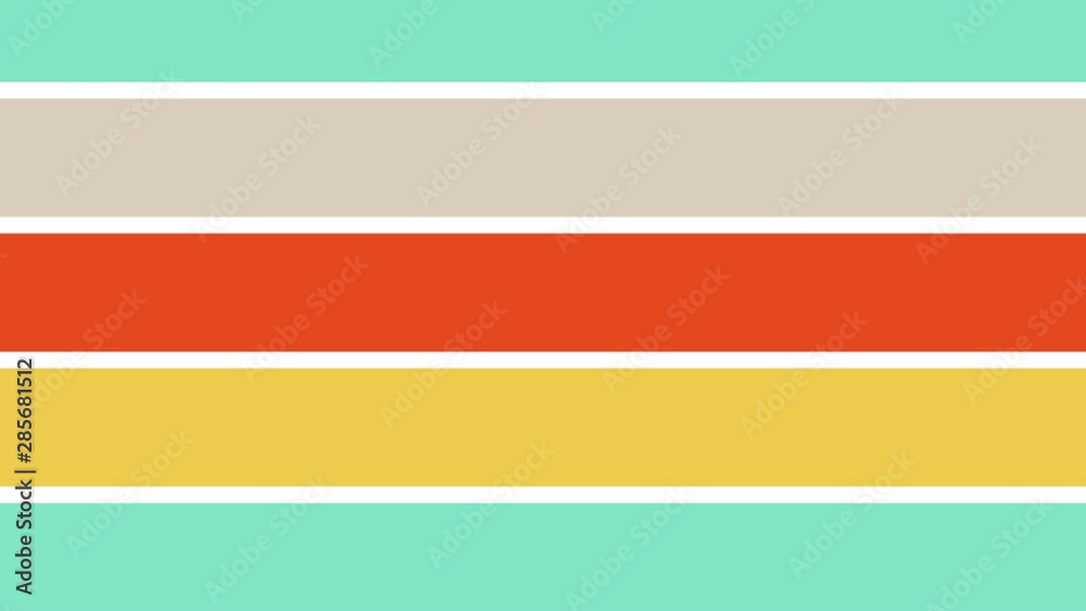Graphic 2D video pattern with horizontal bars moving down, composed of multicolored textured shapes, in 4K 16: 9 format. Graphic 2D video pattern with horizontal bars moving down, composed of multicolored textured shapes, in 4K 16: 9 format.