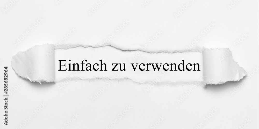 Fototapeta premium Einfach zu verwenden