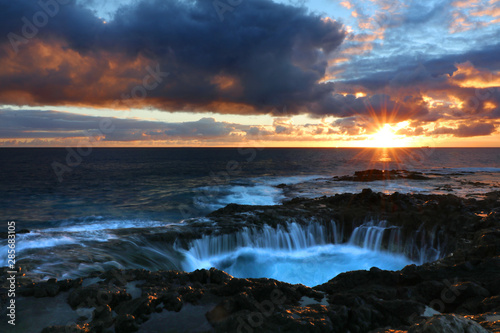 Sunrise at the 