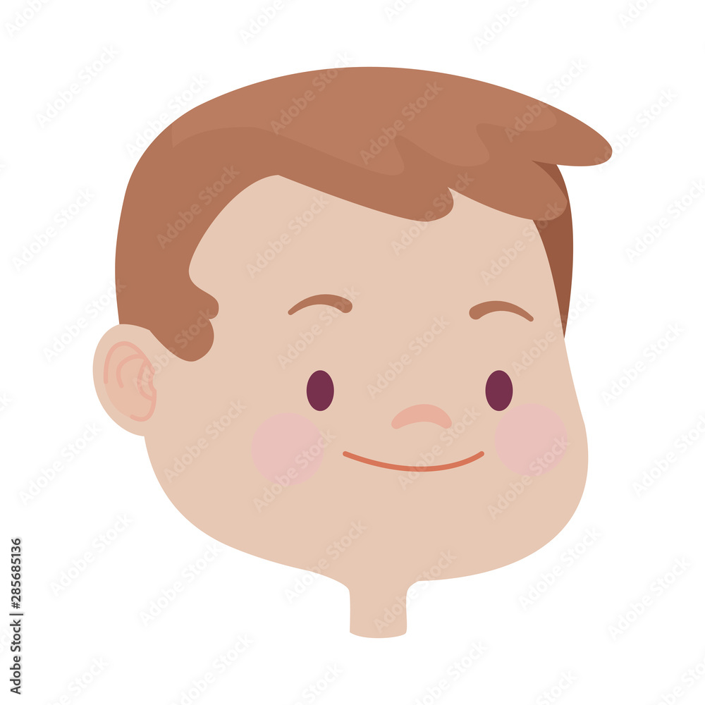 Happy kid smiling face cartoons Happy kid smiling face cartoons