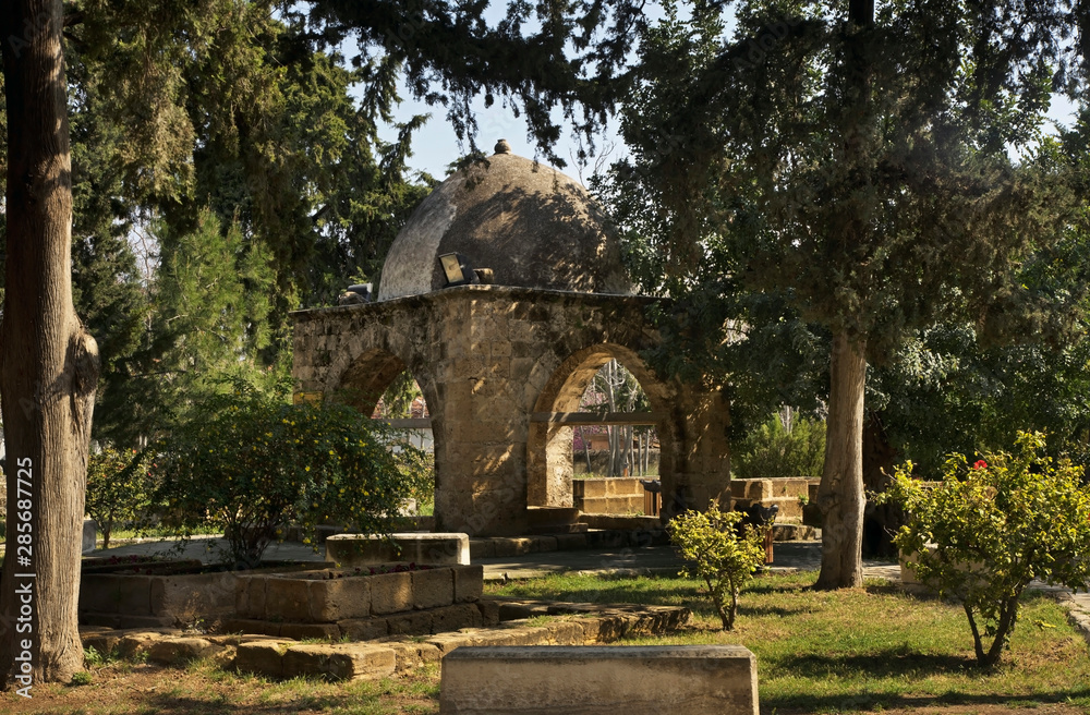 Baldoken ottoman graveyard in Kyrenia. Cyprus