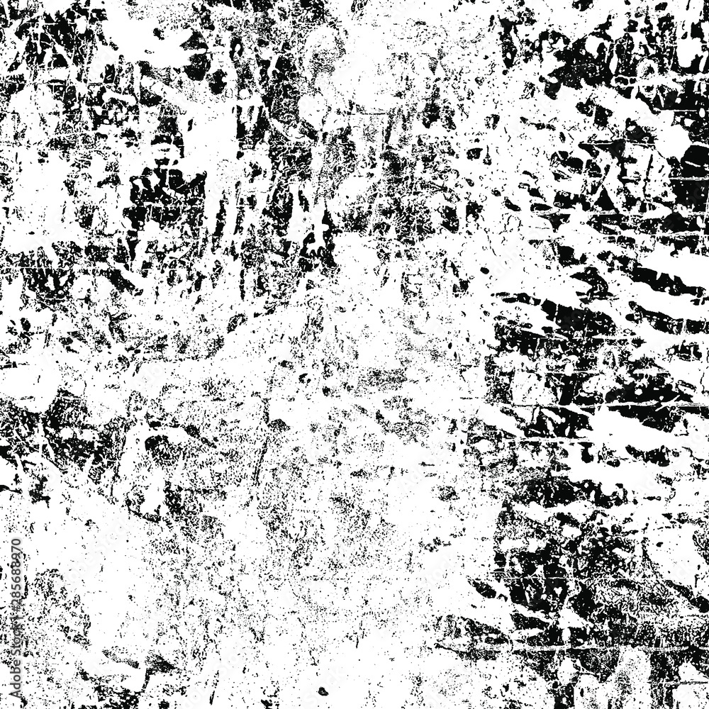 Grunge background black and white. Texture of scratches, chips, scuffs, cracks. Old vintage worn surface Grunge background black and white. Texture of scratches, chips, scuffs, cracks. Old vintage worn surface