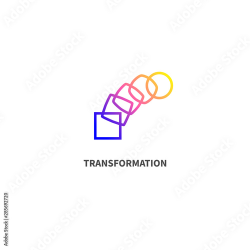 Change icon, transformation, evolution, development