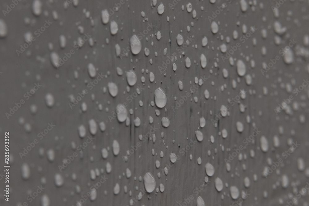 Fototapeta premium water drops an white background