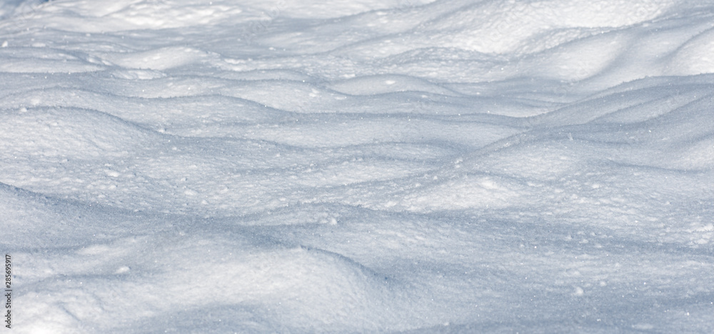 Obraz premium snow texture close-up natural