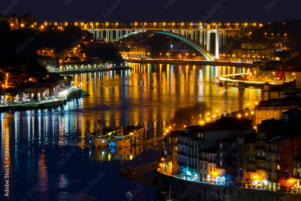 Lights over Douro River