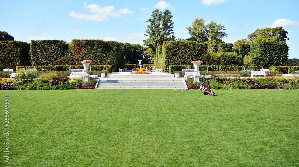 Castle Gardens - a garden adjacent to the Royal Castle Castle Gardens - a garden adjacent to the Royal Castle