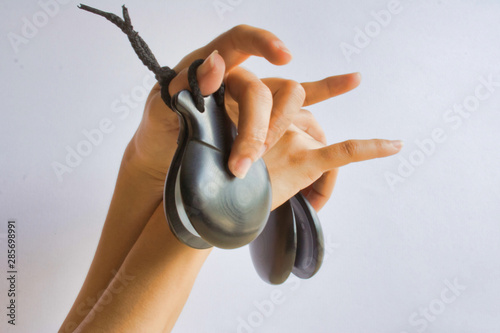 Playing Castanets in a Rehearsal