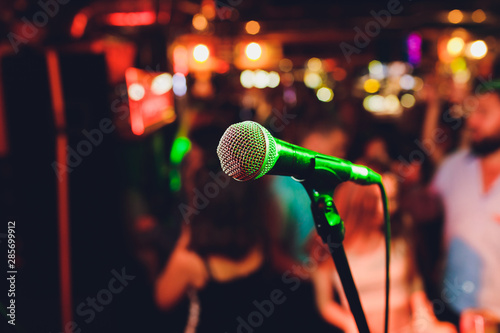 Canvas Print Microphone