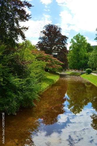 Oos River in Baden-Baden