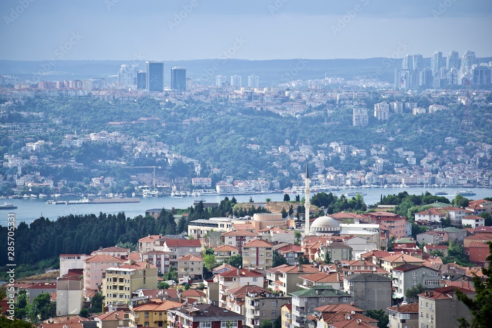 Overhead view of Istanbul Overhead view of Istanbul