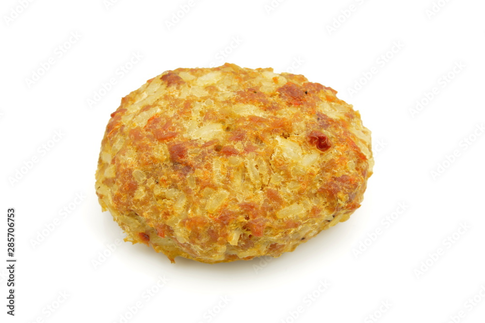 kotlet mielony z ryżem i kapustą kotlet mielony z ryżem i kapustą