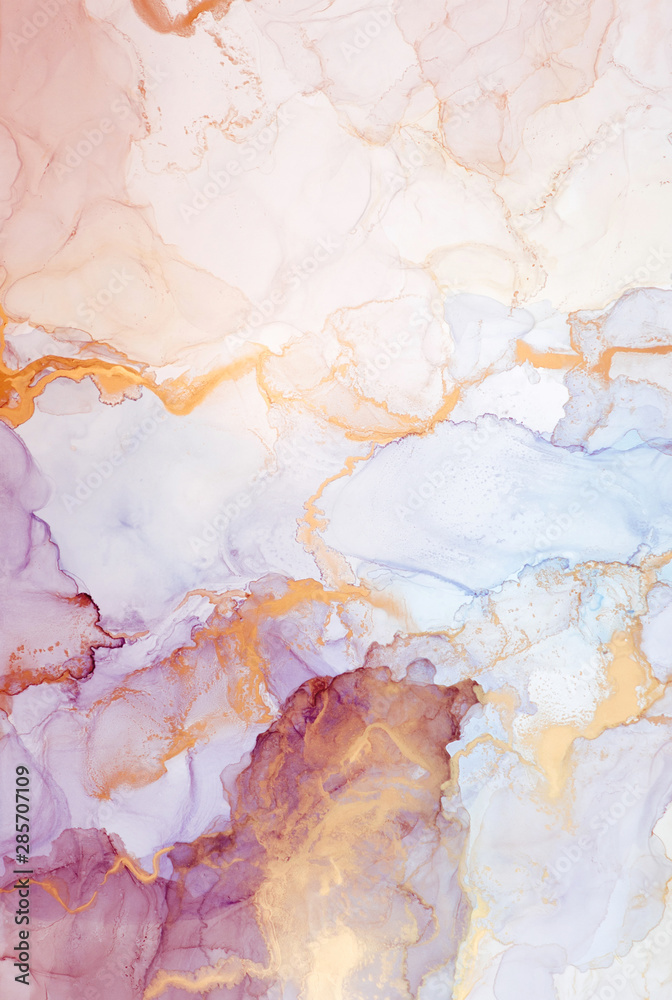 The picture is painted in alcohol ink. Creative abstract artwork made with translucent ink colors. Trendy wallpaper. Abstract painting, can be used as a background for wallpapers, posters, websites. The picture is painted in alcohol ink. Creative abstract artwork made with translucent ink colors. Trendy wallpaper. Abstract painting, can be used as a background for wallpapers, posters, websites.