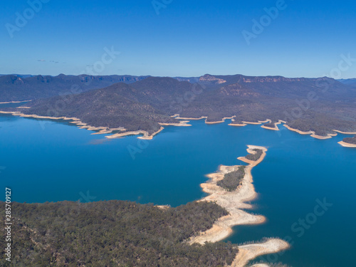 Lake Burragorang is the primary source of drinking water for Sydney in New South Wales, Australia photo