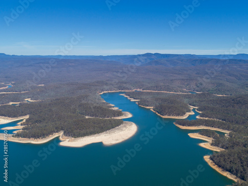 Lake Burragorang is the primary source of drinking water for Sydney in New South Wales, Australia