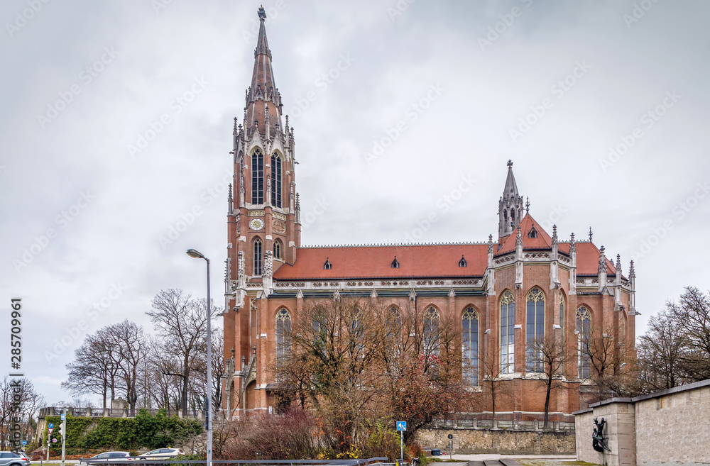 Obraz premium Holy Cross Church, Munich, Germany