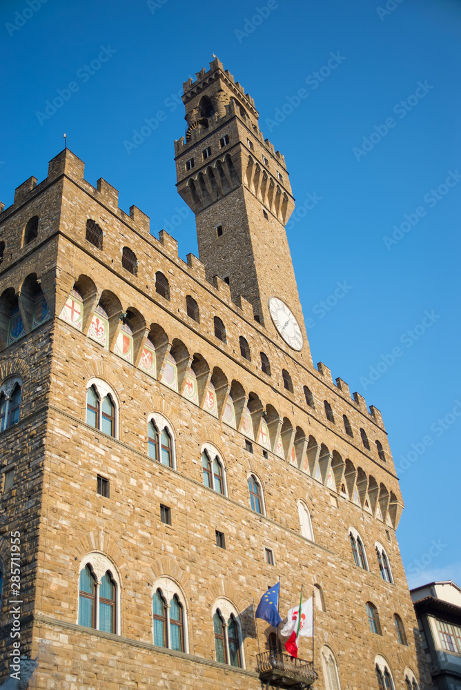 Palazzo Vecchio, Old Palace building in Signoria Square