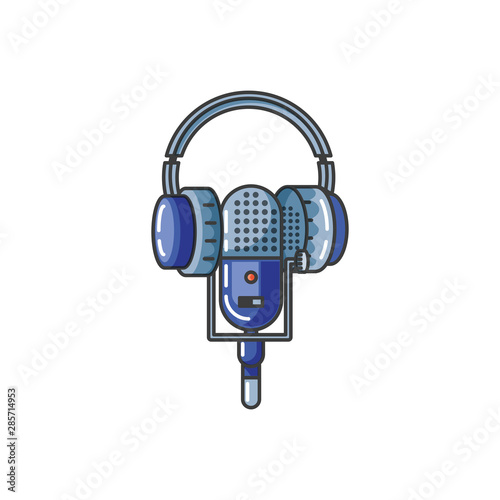 Wallpaper Mural microphone audio device technology icon Torontodigital.ca