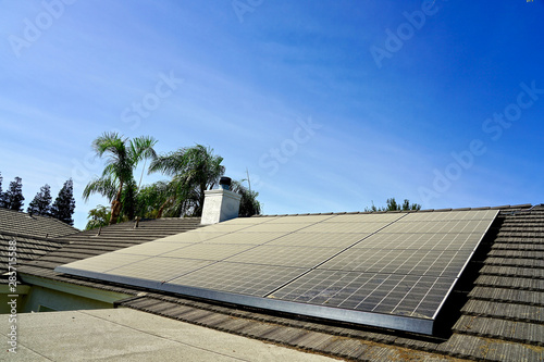Dust on the solar panel before cleaning 