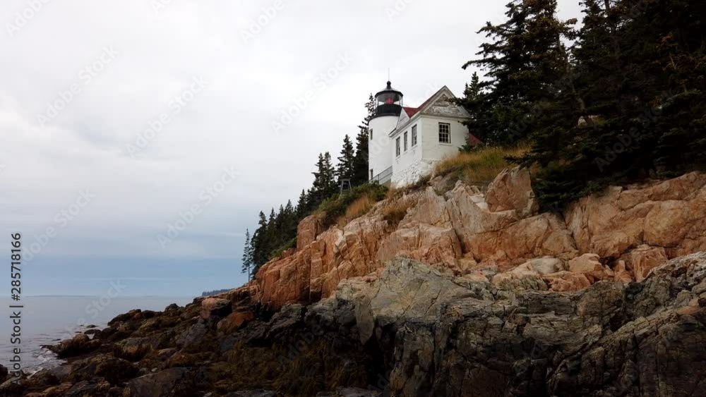 Panning timelapse video of the Bass Harbor Light House in Maine. Panning timelapse video of the Bass Harbor Light House in Maine.