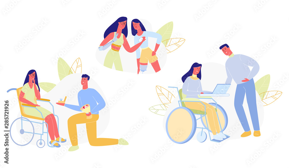 People with Disabilities in Everyday Life Flat. People with Disabilities in Everyday Life Flat.