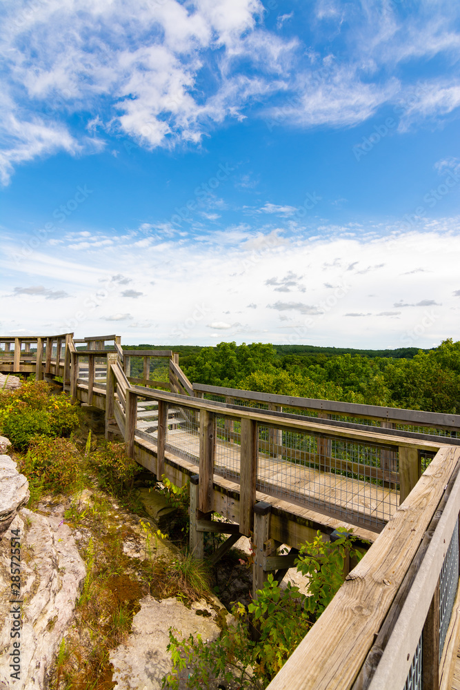 Fototapeta premium Castle Rock State Park overlook