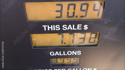 gas pump sale price rising