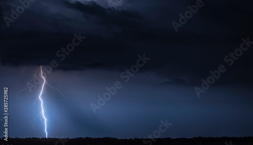 Photos Beautiful landscape with s thunder