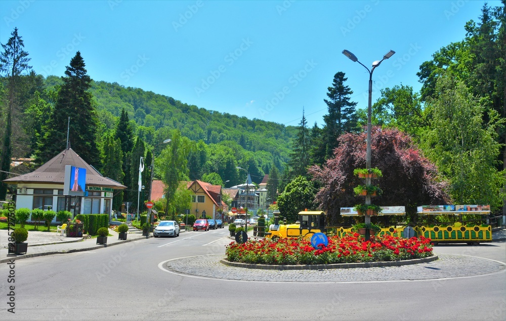 landscape from Sovata resort - Romania